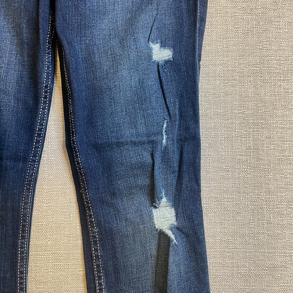 NEW Hollister High-Rise Super Skinny Jeans Dark Wash - Picture 4 of 9